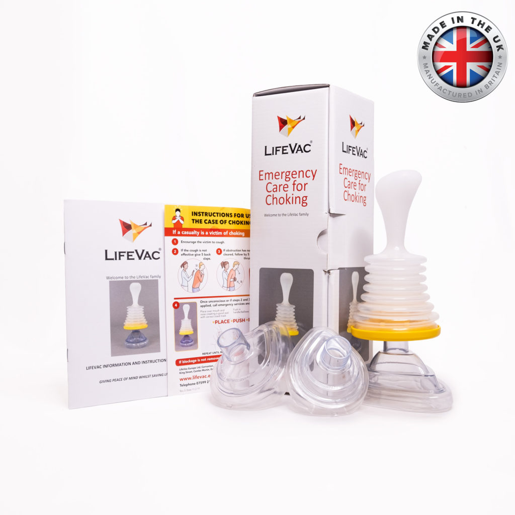 LifeVac Home Kit - Airway obstruction - First aid